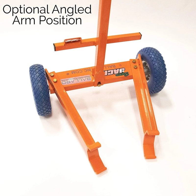 Ballard Inc Super Jack Pro – Mower Jack- ZTR, Stander, Walk Behinds (High Vis Orange) - Image 7