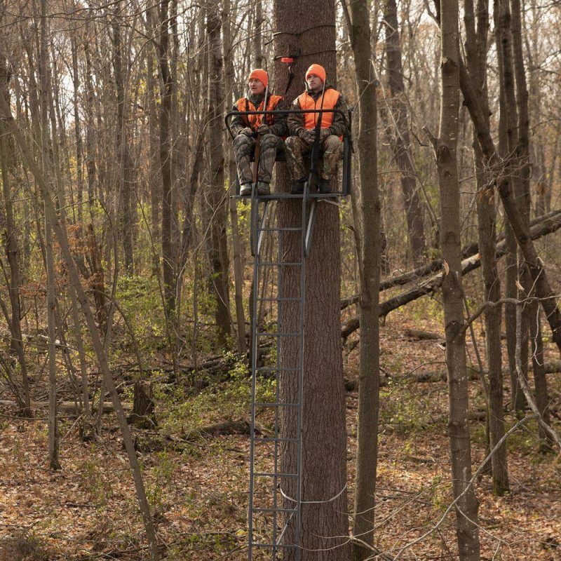 RIVERS EDGE Lockdown 21 ft. 2-Man Ladder Treestand LD202E - Image 8