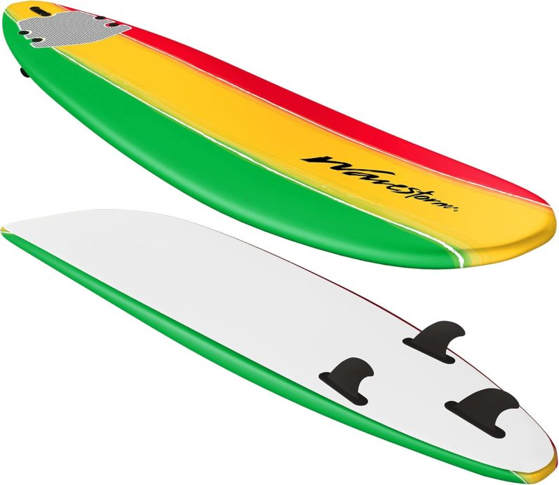 Classic Soft Top Foam 8ft Surfboard - 图片 11