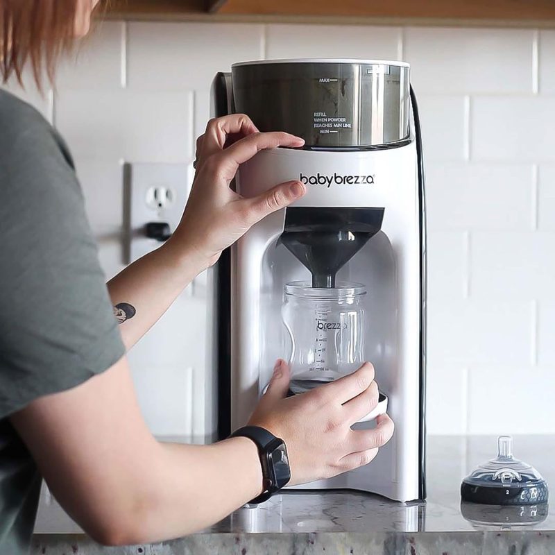 Baby Brezza Formula Pro Advanced Dispenser, Automatic Warm Formula Maker, BPA-Free, White - Image 7