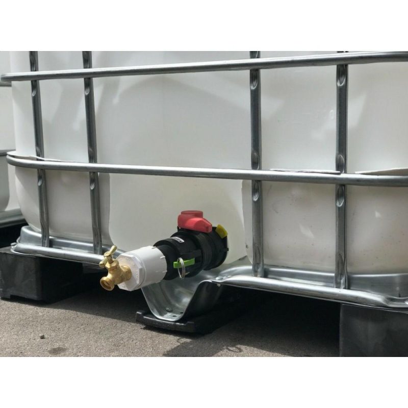 330 Gallon Food Grade IBC | Drinking Water, Rainwater Harvesting Container - Image 5