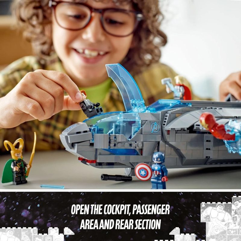 Lego Marvel The Avengers Quinjet 76248 - Image 5
