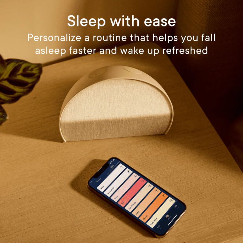 Hatch Restore 2 Sunrise Alarm Clock, Sound Machine, Smart Light (Slate) ー Your Bedside Sleep Guide, White Noise, Custom Sleep Routines, Dimmable Clock, Deep Sleep, Gentle Alarm, Wake Up Rested - Image 6