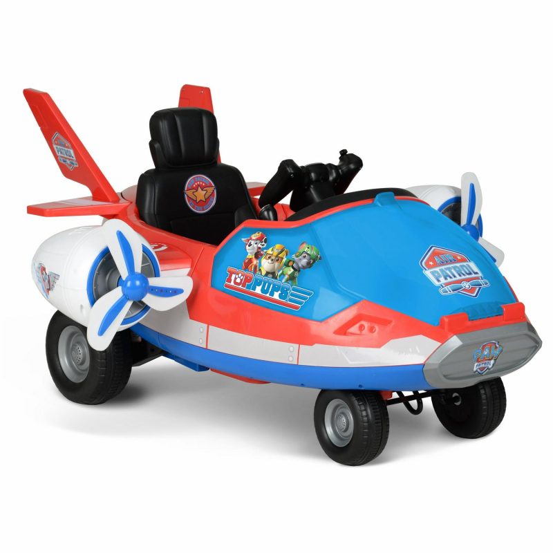 Nickelodeon Paw Patrol Airplane 12V Ride-On Toy by Hyper Toys, Blue, for Ages 3-8 - Image 4