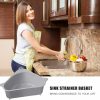 2PC Sink Drain Filter, Sponge Storage, Strainer, Basket And Organizer - Image 8