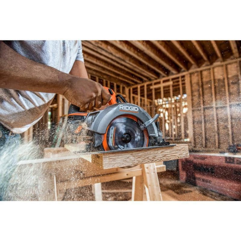 RIDGID 18V Brushless Cordless 9-Tool Combo Kit with (2) 2.0 Ah and (1) 4.0 Ah MAX Output Batteries, Charger, and Tool Bag R96265N - Image 10