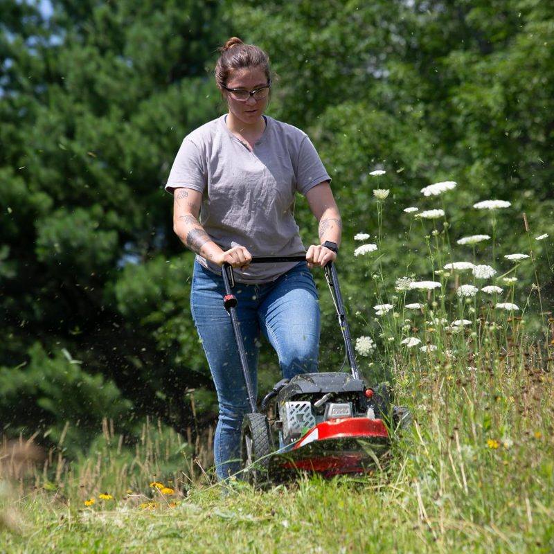 Walk Behind String Mower With 160cc Viper 4-Cycle Engine, 22 ?Cutting Diameter, 14 ?Never-Go-Flat Wheels, Easy Assembly, Adjustable Handlebar, Model # 40314 - Image 12