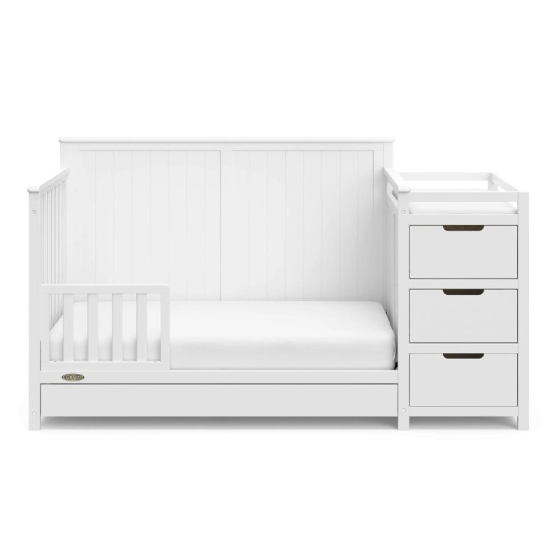 Graco Hadley 5-in-1 Convertible Crib and Changer with Drawer - Image 13