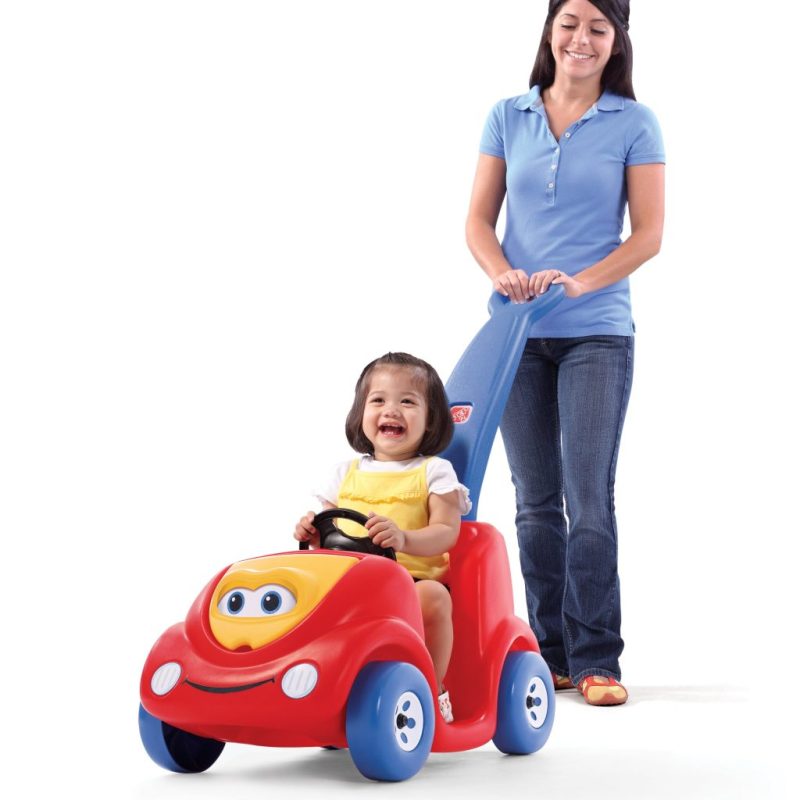 Step2 Push Around Buggy Ride On Car, 10th Anniversary Edition, Red, Toddler Stroller with Seatbelt & Storage - Image 6