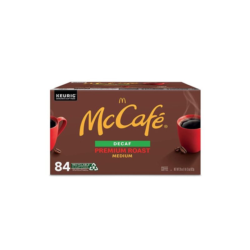 McCafe Decaf Medium Roast K-Cup Coffee Pods, 84 Count, 100% Arabica, Recyclable, Kosher - Image 8