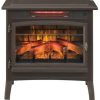 Duraflame 3D 24 W x 23.4 H x 12.9 D 34.1lb Infrared Electric Fireplace Stove - Cream - Image 19