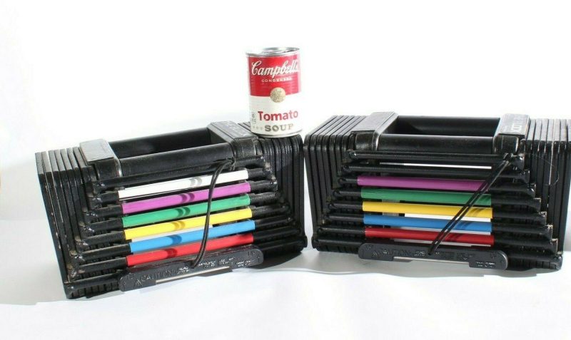 2 Powerblock The Block 45 Lbs Adjustable Dumbbells Weights Portable Exercise - Image 3