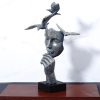 Abstract Retro Thinker Sculpture - Image 2