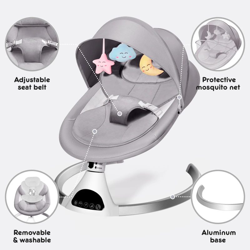 HARPPA Weddell | Electric Baby Swing - Image 59