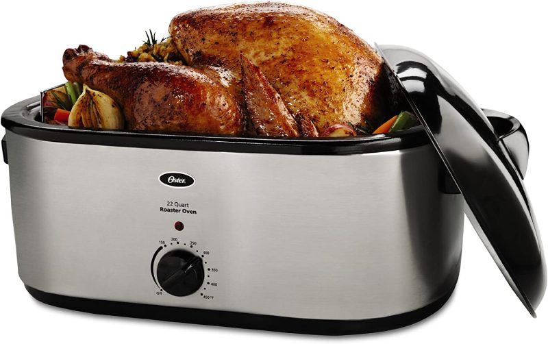 Oster Roaster Oven, 22 Quart, Stainless Steel (CKSTRS23) - Image 5