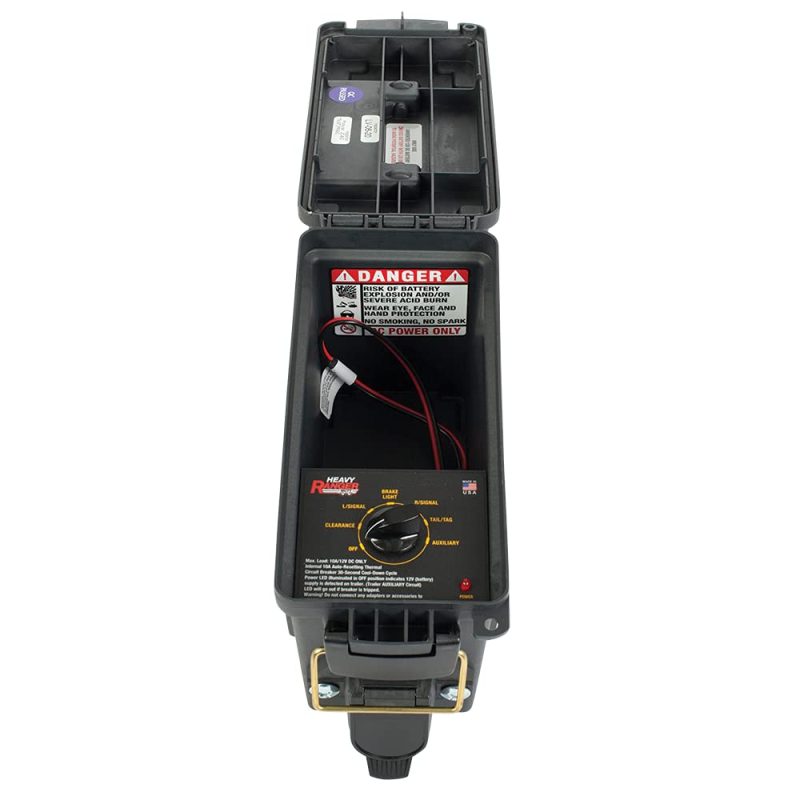 Heavy Ranger MUTT Universal Portable and Water-Resistant Trailer Light Tester with 7-Way Round Pin Arrangement - Image 9
