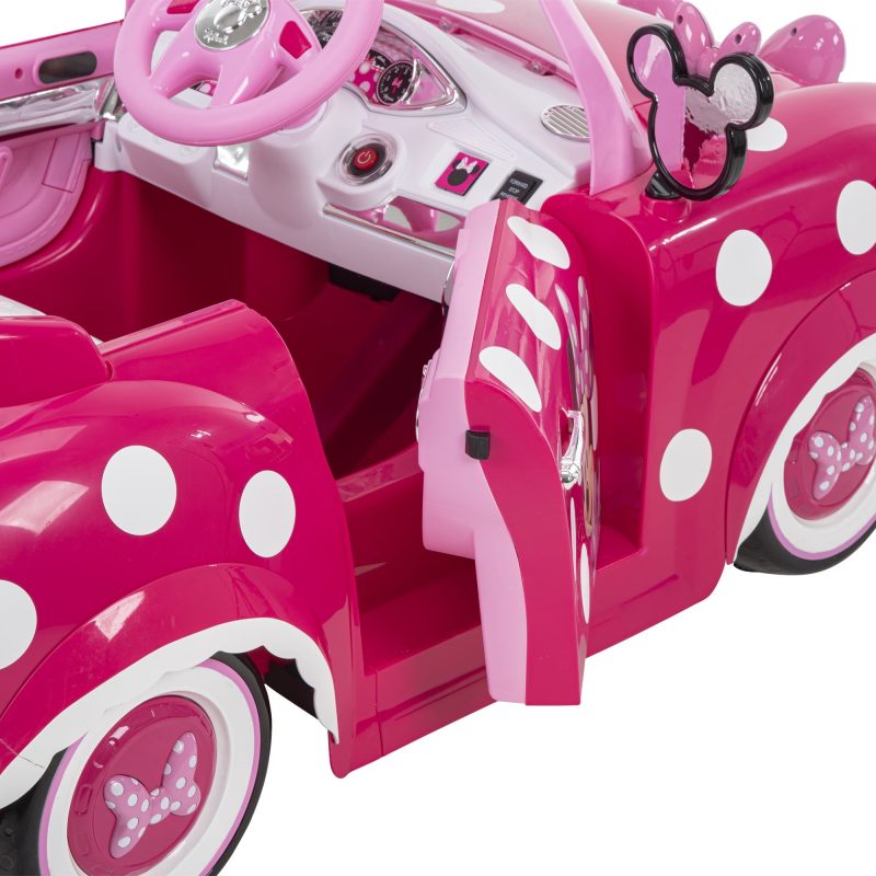 Huffy Disney Minnie Mouse Battery-Powered Ride-On Car, 6V, Kids Ages 3+ - 图片 10