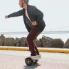 Hover-1 – Ranger Electric Self-Balancing Scooter w/6 mi Max Range & 7 mph Max Speed- Premium Bluetooth Speaker – Gray - Image 9