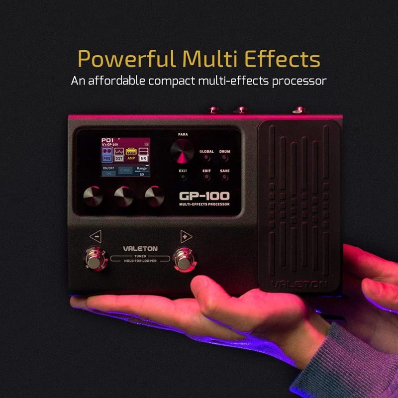 GP-200 Multi-Effects Guitar/Bass Pedal with Expression, FX Loop, MIDI, Amp Modeling, IR Cab Simulation, Stereo, USB Interface - Image 22