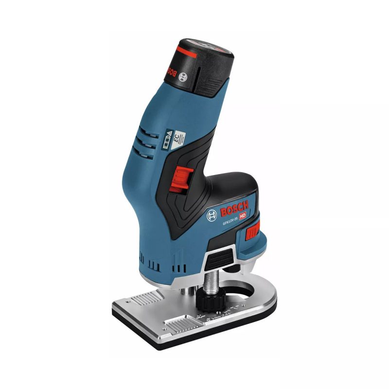 Bosch GKF12V-25N-RT 12V Max Brushless Lithium-Ion 1/4 in. Cordless Palm Edge Router (Tool Only) Manufacturer Refurbished - Image 5
