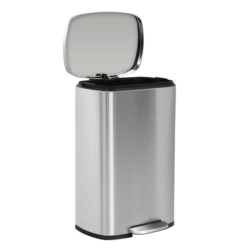 Bigacc 13 Gallon 50 Liter Kitchen Trash Can with Touch-Free & Motion Sensor, Automatic Stainless-Steel Garbage Can, Anti-Fingerprint Mute Designed Trash Bin Brushed Stainless Steel - Image 19