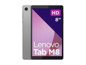 Lenovo Tab M8 (4th Gen) Tablet – 8′′ HD – Cortex A53 Quad-core (4 Core) 2 GHz – 2 GB RAM – 32 GB Storage – Android 12 – Arctic Gray – MediaTek Helio A22 SoC microSD Supported – 1280 x 800 – In-plane...