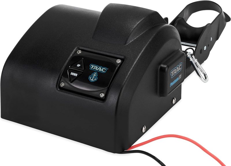 Outdoors Pontoon 35-G3 Electric Anchor Winch | Features a High-Efficiency, 12-Volt DC, All Steel Gear Motor and 100-feet of Pre-Wound Double-Braid Anchor Rope | (69003) - Image 4