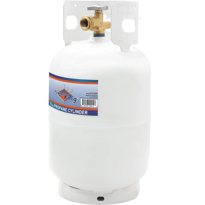 Flame King 10lb Propane Tank LP Cylinder with OPD - Image 5
