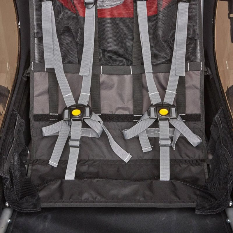 Burley Honey Bee Bike Trailer Red - MadeInUSA - Image 7