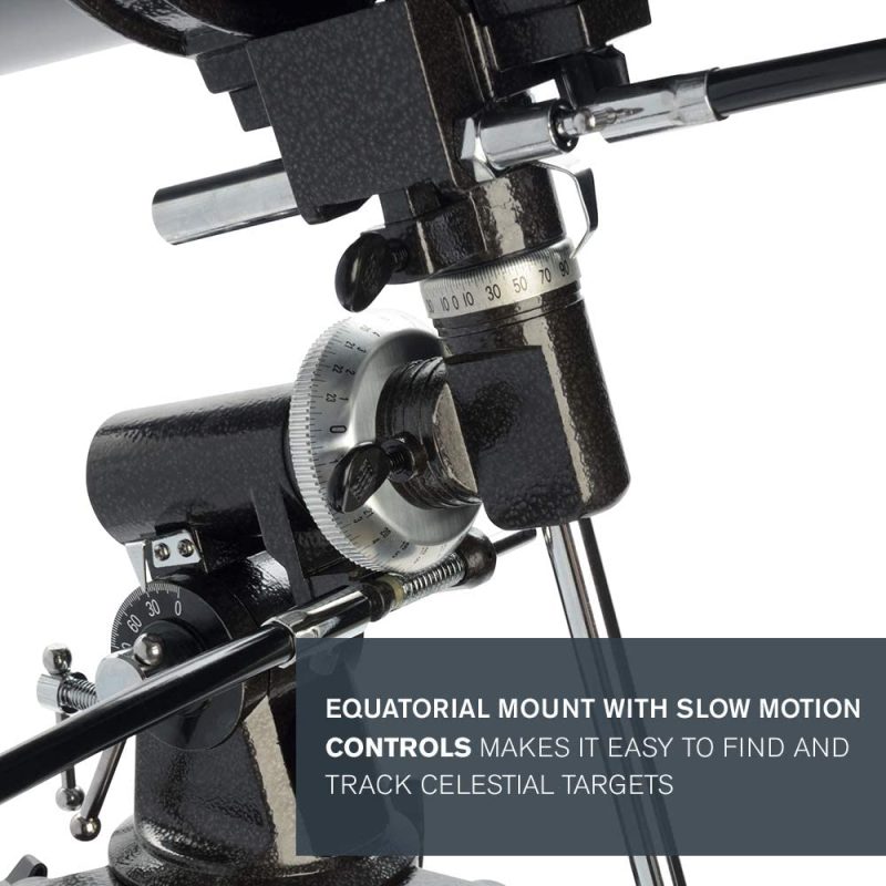 Celestron – PowerSeeker 127EQ Telescope – Compact and Portable – Bonus Astronomy Software Package – 127mm Aperture - 图片 2