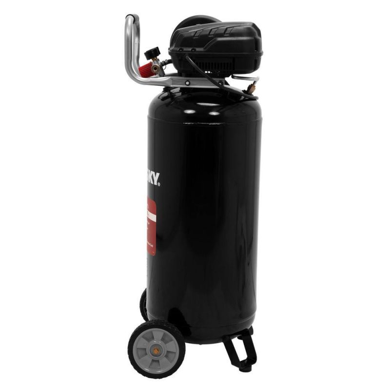 Husky 20 Gal. 200 PSI Oil Free Portable Vertical Electric Air Compressor C202H - 图片 3