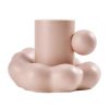 Abstract Ceramic Cloud Mug with Saucer - Image 11