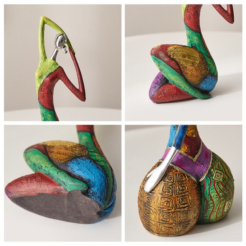 Abstract Cultural Woman Sculpture - Image 14