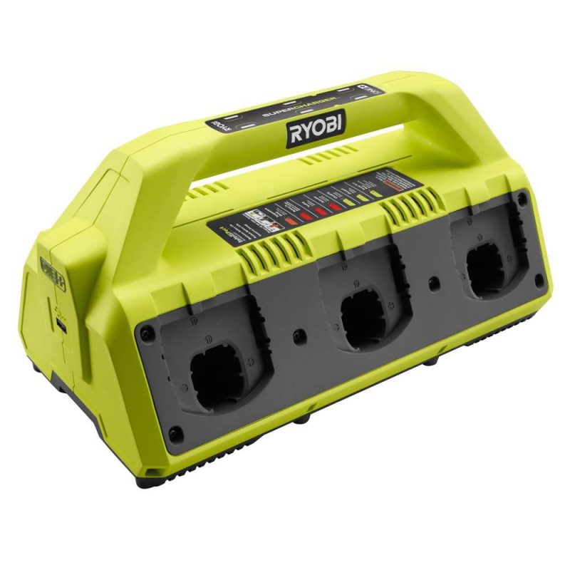 RYOBI ONE+ 18V Super Charger Kit with (2) 1.5 Ah Battery and (2) 4.0 Ah Battery - Image 3