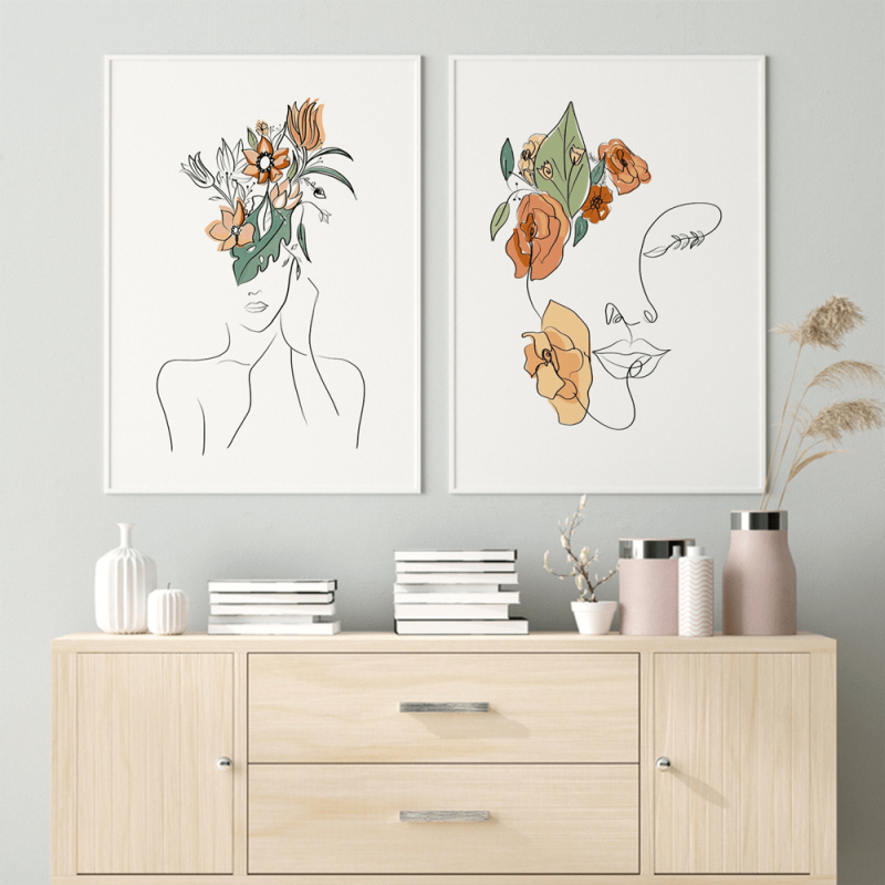 Abstract Flora Women - Image 4