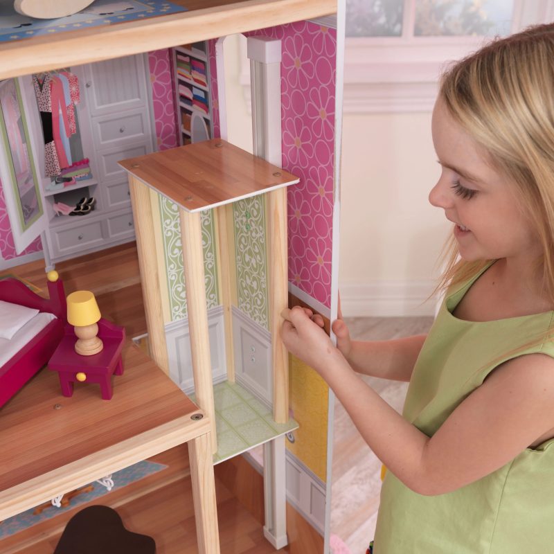 KidKraft Majestic Mansion Wooden Dollhouse with 34 Accessories - Image 5