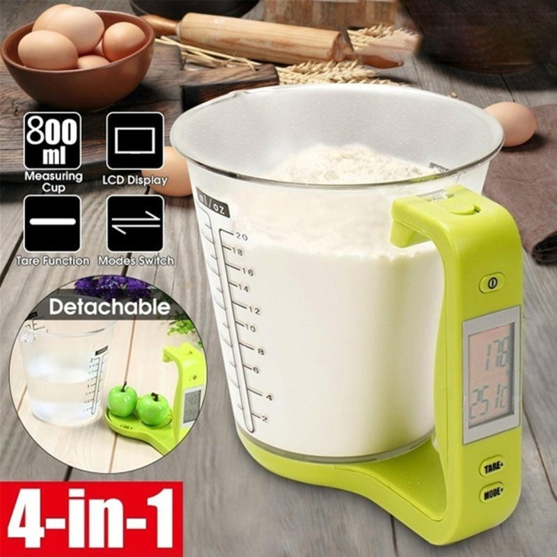 1000g Electronic Digital Kitchen Measurement Cup with LCD Display - Image 2