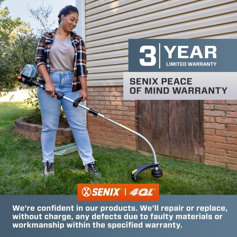 4QL 26.5 cc 4-Cycle Handheld Gas Leaf Blower, Up to 410 CFM and 125 MPH, Easy Start, Lightweight, Dual Grip Handle (BL4QL-L) - Image 9