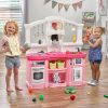 Step2 Fun with Friends Pink Toddler Kitchen Play Set - Image 2