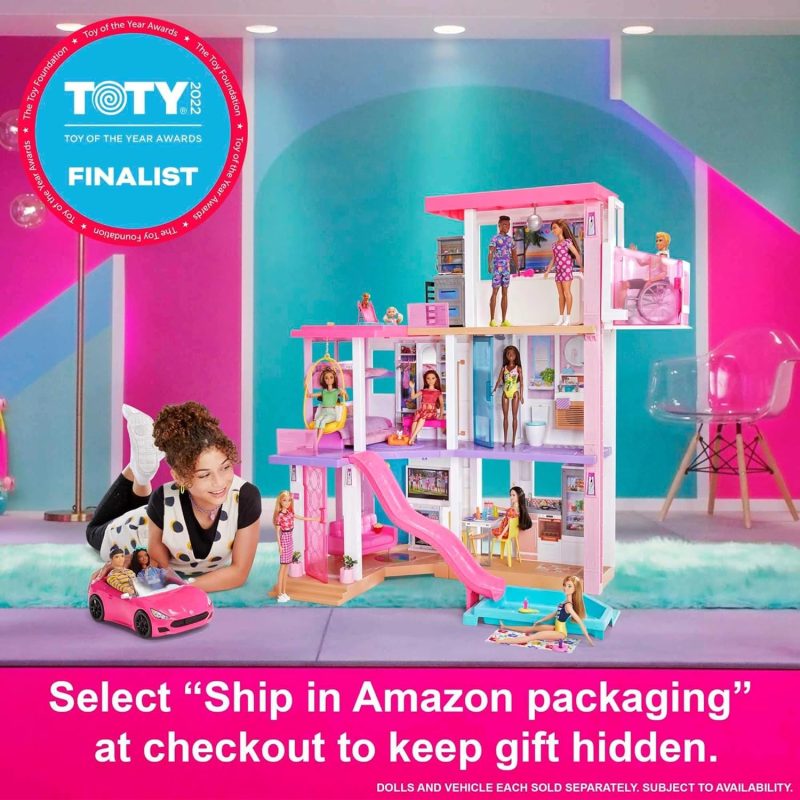 Barbie DreamHouse, Doll House Playset with 75+ Toy Furniture & Accessories, 10 Play Areas, Lights & Sounds, Wheelchair-Accessible Elevator (Amazon Exclusive) - Image 13