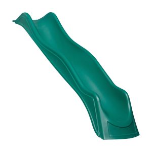 Backyard Discovery 10 Foot Wave Slide, Easy One Piece Installation, Green - MadeInUSA