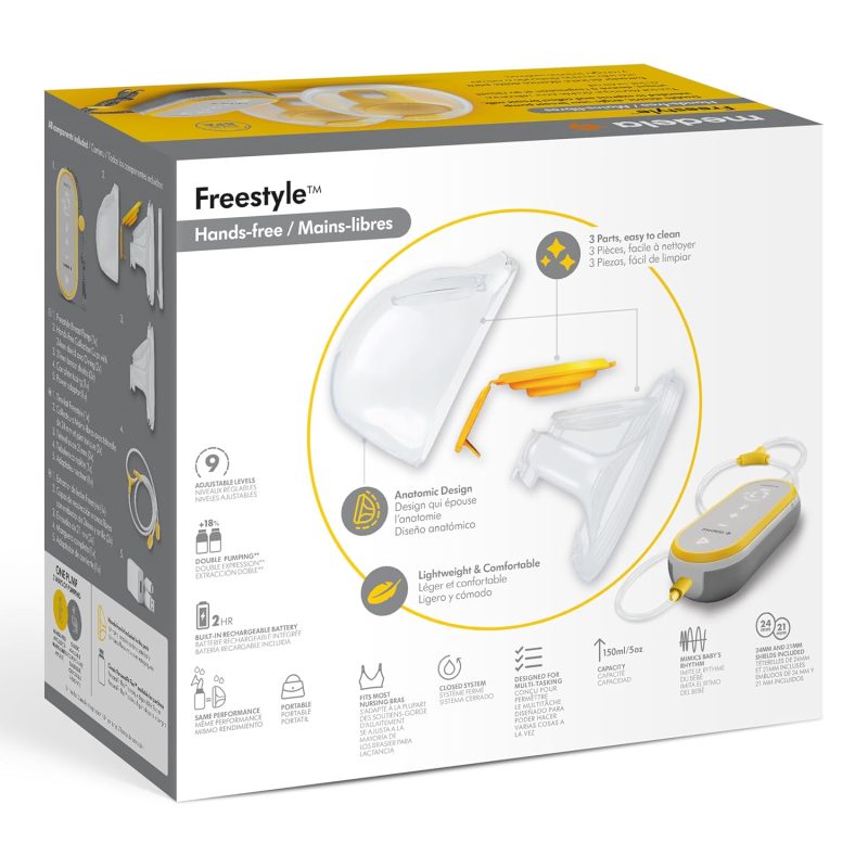 Hands-Free Breast Pump | Wearable, Portable and Discreet Double Electric Breast Pump with App Connectivity - Image 5