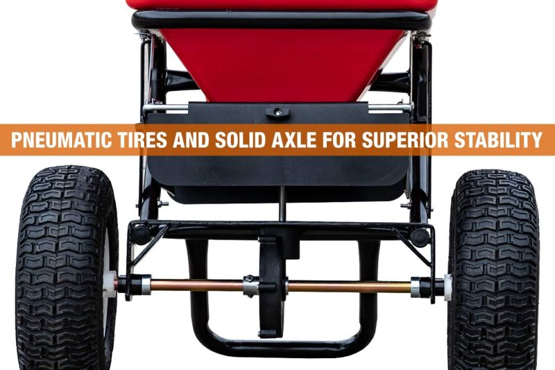 Multi-Purpose Walk Behind Push Spreader 3039632R Grounds Keeper, 100 Pound Capacity, Multi Use Tool for Grass Seed, Salt, De-Icer, Fertilizer and Seeds - Image 19