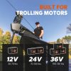LiTime 12V 100Ah LiFePO4 Battery for Trolling Motors �C Built-in 100A BMS, Marine Design, Expandable, 5-Year Warranty - Image 5