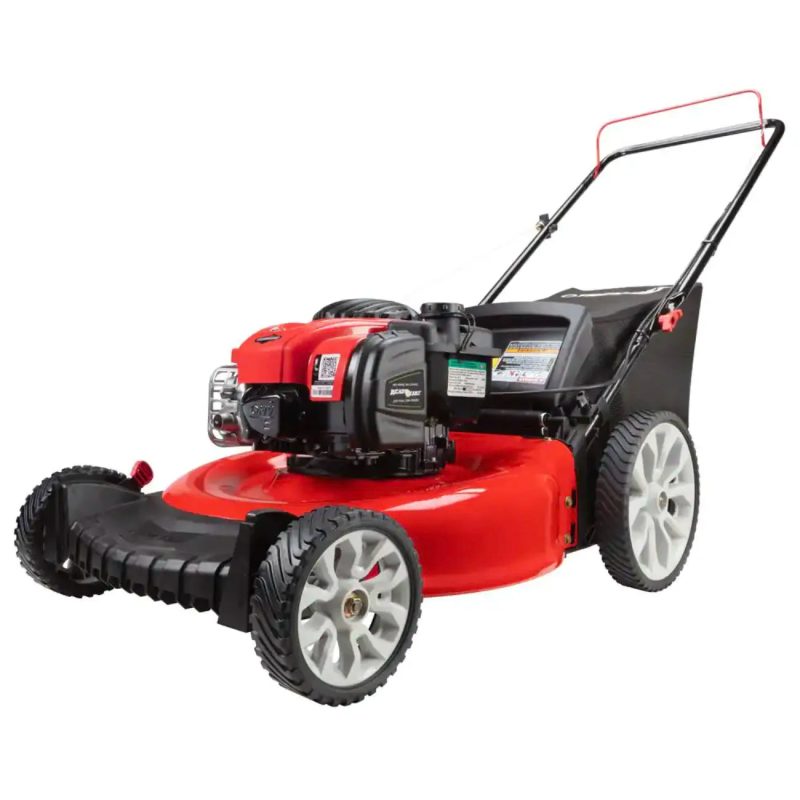 Troy-Bilt 21in. 140cc Briggs and Stratton Gas Push Lawn Mower with Rear bag and Mulching Kit Included - Image 2