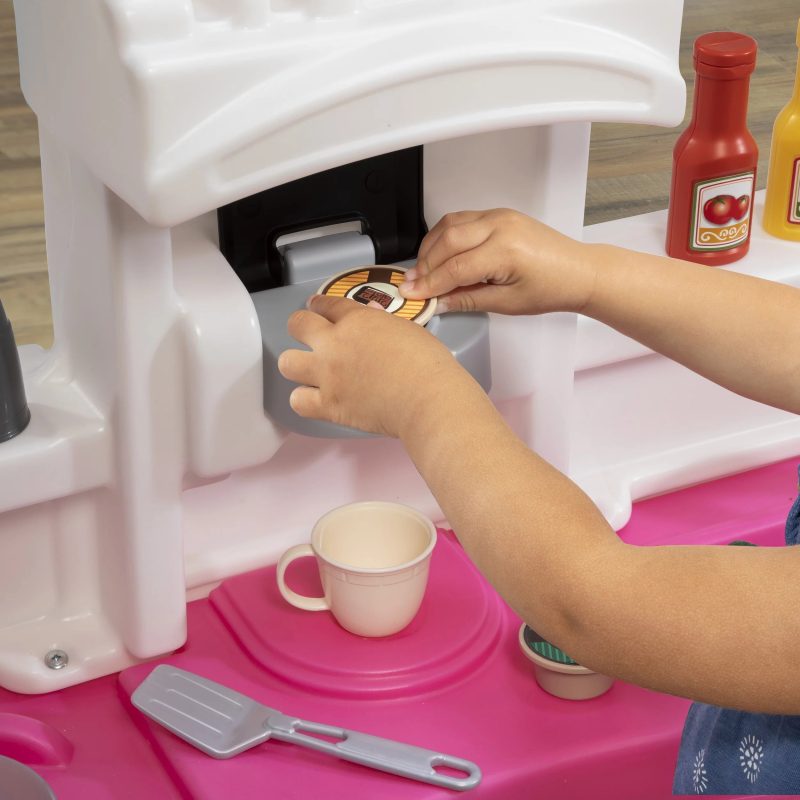Step2 Fun with Friends Pink Toddler Kitchen Play Set - Image 13