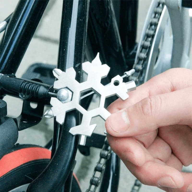 18 In 1 Snowflake Tactical Keychain Multi Tool - Image 6