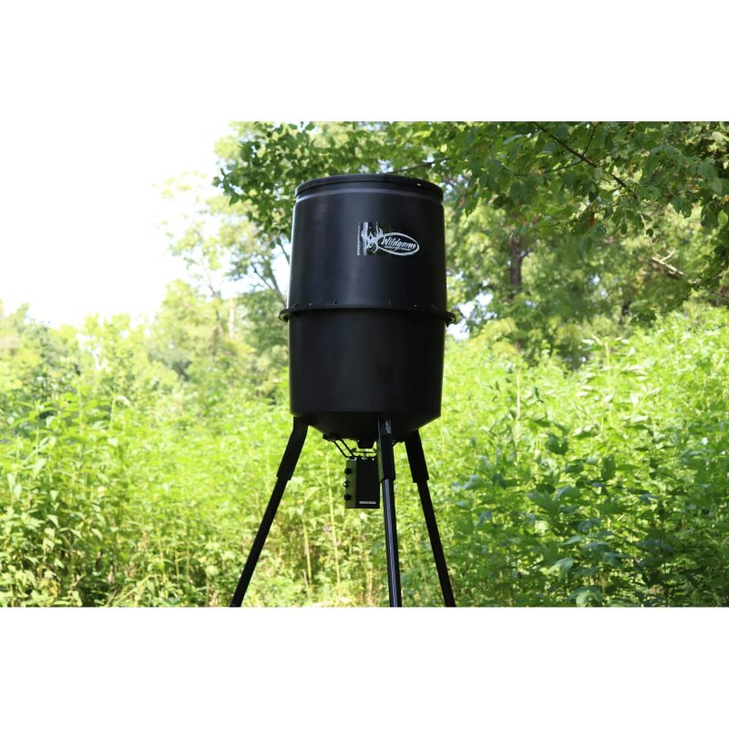 Wildgame Innovations Sports and Outdoors Quick Set Game Feeder, 30-Gal - Image 5