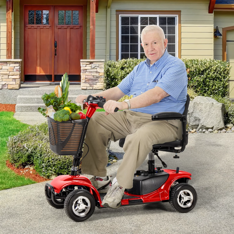 UltraLite Mobility 4-Wheel Scooter, Portable & Lightweight, 14-Mile Range, Model A898 - Image 3