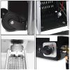 2 Sets 40,000 Btu Propane Patio Heater, Standing Pyramid Outdoor Heaters - Image 2